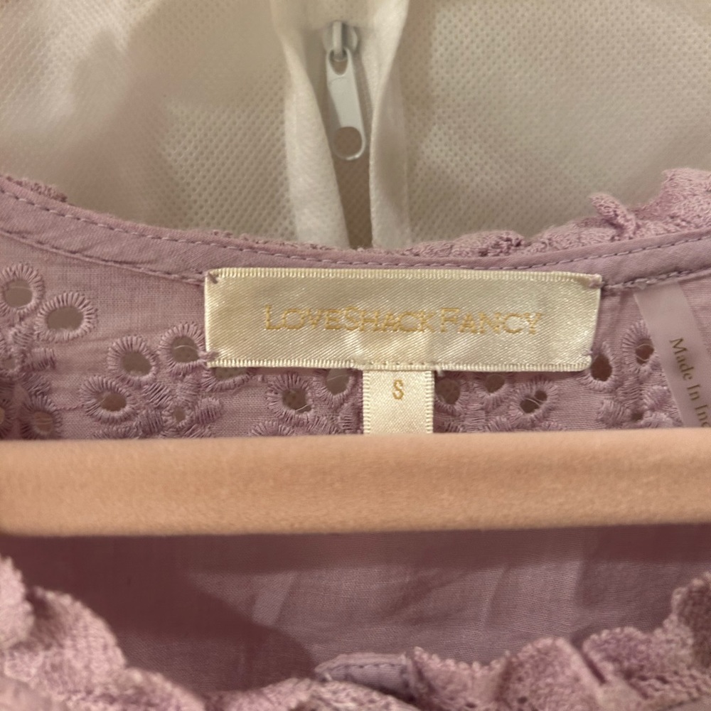 LoveShackFancy Eyelet Blouse - Picture 2 of 2